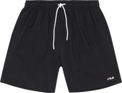 Fila Spodenki kąpielowe męskie Fila Tinelli czarne FAM1233 80010 S. Czarne kąpielówki męskie Fila, m, bez wzorów. Za 149.41 zł.