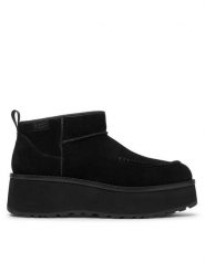 Ugg Śniegowce W Cityfunc Ultra Mini 1158193 Czarny. Czarne śniegowce damskie UGG, ze skóry, bez zapięcia. Za 809.99 zł.