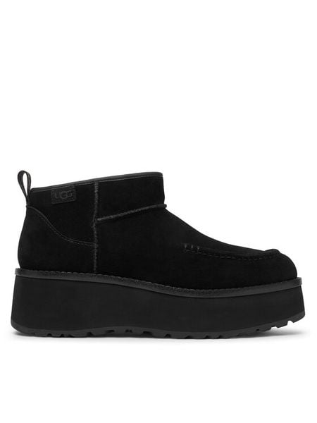 Ugg Śniegowce W Cityfunc Ultra Mini 1158193 Czarny. Czarne śniegowce damskie UGG, ze skóry, bez zapięcia. Za 809.99 zł.