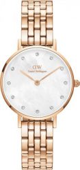 Zegarek Daniel Wellington Zegarek damski Daniel Wellington DW00100613 CYRKONIE różowe złoto. Czerwone zegarki damskie Daniel Wellington, złote. Za 677.00 zł.