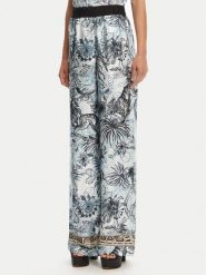Just Cavalli Spodnie materiałowe 78PAA120 Niebieski Loose Fit. Niebieskie spodnie materiałowe damskie Just Cavalli, bez wzorów, z materiału. Za 929.99 zł.