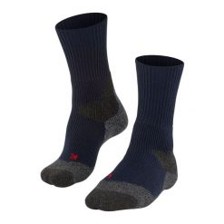 Skarpetki Falke TKX Expedition. Niebieskie skarpety męskie Falke, bez wzorów, z elastanu. Za 189.50 zł.