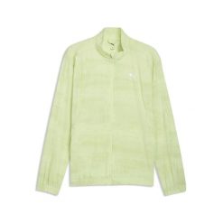 Kurtka z dresu Puma Velocity. Szare kurtki męskie Puma, bez wzorów, z dresówki, sportowe, bez kaptura. Za 335.00 zł.