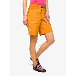 Spodenki wspinaczkowe damskie Haglofs ROC Lite Standart Shorts. Brązowe szorty damskie Haglöfs, bez wzorów, sportowe. W wyprzedaży za 243.20 zł.
