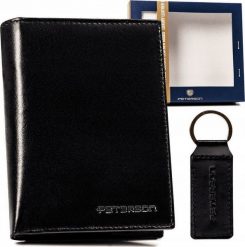 Peterson Zestaw prezentowy: skórzany portfel męski i brelok - Peterson NoSize. Portfele męskie Peterson, bez wzorów. Za 154.00 zł.