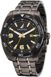 Zegarek Nautica Męski czarna tarcza 43 mm (NAPTCF204). Czarne zegarki męskie Nautica, bez wzorów. Za 695.99 zł.