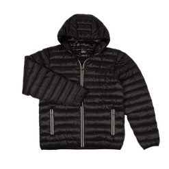 Kurtka puchowa Spalding. Czarne kurtki męskie SPALDING, m, bez wzorów, z puchu, eleganckie, bez kaptura. W wyprzedaży za 247.95 zł.