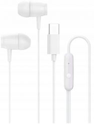 CANYON headphones SEP-5 TYPE-C White. Białe słuchawki douszne Canyon. Za 44.26 zł.
