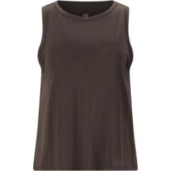 Damski tank top Athlecia Haze. Brązowe koszulki sportowe damskie Athlecia, bez wzorów, sportowe, bez kołnierzyka, bez ramiączek. Za 138.50 zł.