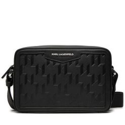 Saszetka KARL LAGERFELD. Czarne torby na ramię męskie KARL LAGERFELD, małe. Za 999.99 zł.