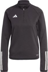 Adidas Bluza damska adidas Tiro 23 Competition Training Top czarno-biała HI5967. Białe bluzy damskie Adidas, bez wzorów, bez ramiączek, bez kaptura. Za 186.20 zł.