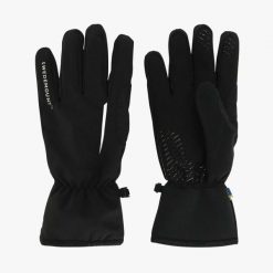Rękawiczki Trening Unisex Nordic Wiatroszczelny. Czarne rękawiczki męskie SWEDEMOUNT, bez wzorów, z materiału. Za 100.99 zł.