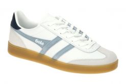 Sznurowane trampki damskie Gola Viper Leather. Białe trampki i tenisówki damskie Gola, bez wzorów, z gumy, bez zapięcia. Za 396.15 zł.