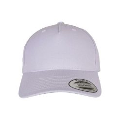 Czapka Flexfit YP Classics 5-Panel Premium. Fioletowe czapki damskie FLEXFIT, bez wzorów. Za 102.00 zł.