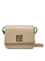 Armani Exchange Torebka 942648 CC793 U1092 Beżowy. Brązowe listonoszki damskie Armani Exchange, bez wzorów, ze skóry, bez dodatków. Za 309.99 zł.