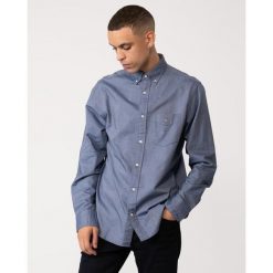 Koszula z długim rękawem Gant Classic Oxford. Niebieskie koszule męskie GANT, m, bez wzorów, z materiału, eleganckie, bez kołnierzyka, bez ramiączek. Za 392.00 zł.