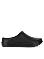 Hunter Klapki UFF1000EVS-BLB-W Czarny. Czarne klapki damskie Hunter, bez wzorów, z kauczuku, bez obcasa, bez zapięcia. Za 249.99 zł.