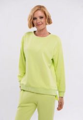 Bluza oversize B-PAOLA. Bluzy damskie Volcano, l, bez wzorów, z bawełny, bez ramiączek, bez kaptura. Za 139.99 zł.