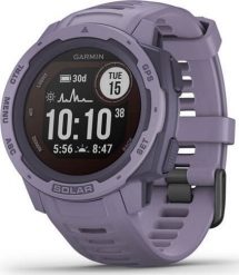 Zegarek sportowy Garmin Instinct Solar Fioletowy (010-02293-02). Fioletowe zegarki sportowe Garmin, bez wzorów. Za 1,137.21 zł.