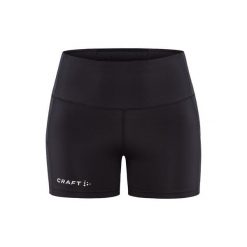 Szorty damskie Craft Adv Essence Hot 2. Czarne szorty damskie Craft, bez wzorów. Za 237.50 zł.