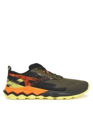 Mizuno Buty do biegania Wave Daichi 9 J1GJ2573 Zielony. Zielone buty sportowe męskie Mizuno, bez wzorów, z materiału, bez zapięcia, do biegania. Za 429.99 zł.