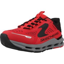 Buty SKECHERS GLIDE STEP PLUS VISTA LANE Czerwony. Czerwone buty zimowe męskie Skechers, bez wzorów, z syntetyku, bez obcasa, bez zapięcia. Za 280.99 zł.