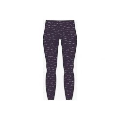 Legginsy Gym & Pilates 7/8 FIT+ 500 Slim damskie. Niebieskie legginsy damskie DOMYOS, bez wzorów, z bawełny. Za 24.99 zł.