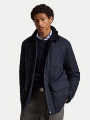 Polo Ralph Lauren Kurtka przejściowa 710B15443001 Granatowy Regular Fit. Niebieskie kurtki męskie Polo Ralph Lauren, m, bez wzorów, z syntetyku, bez kaptura. Za 2,699.00 zł.