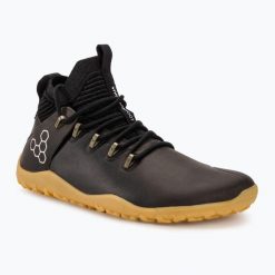 Buty barefoot męskie Vivobarefoot Magna Leather Fg. Brązowe buty zimowe męskie Vivobarefoot, bez wzorów, bez obcasa, bez zapięcia. Za 739.99 zł.
