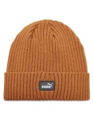 Puma Czapka Classic Cuff Beanie 024826 05 Brązowy. Brązowe czapki damskie Puma, na zimę, bez wzorów, z materiału. Za 99.99 zł.