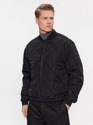 Calvin Klein Kurtka bomber Signature K10K111880 Czarny Regular Fit. Czarne kurtki męskie Calvin Klein, m, bez wzorów, z syntetyku, bez kaptura. Za 759.99 zł.