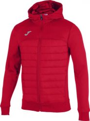 Joma Joma Berna Hoodie 101103-600 Czerwone 3XL. Czerwone bluzy męskie Joma, m, bez wzorów, bez kaptura. Za 148.35 zł.