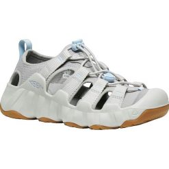 Sandały Keen Hyperport H2 z szybkim regulowaniem szare. Szare sandały damskie Keen, bez wzorów, z nylonu, bez obcasa, bez zapięcia. Za 531.50 zł.