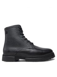 Tommy Hilfiger Kozaki Comfort Tl Texture Lth Boot FM0FM05182 Czarny. Czarne buty zimowe męskie Tommy Hilfiger, bez wzorów, ze skóry, bez obcasa, bez zapięcia. Za 1,099.00 zł.