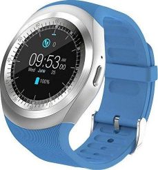 Smartwatch Lichip Y1 Niebieski. Niebieskie zegarki smartwatch LICHIP, bez wzorów. Za 49.99 zł.