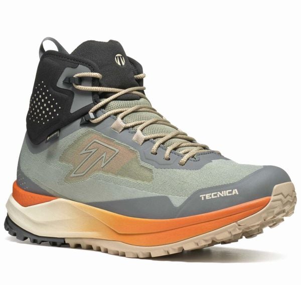 Buty trekkingowe męskie Tecnica Spark S Mid Gtx. Brązowe buty zimowe męskie TECNICA, bez wzorów, z materiału, bez obcasa, bez zapięcia. Za 1,031.00 zł.