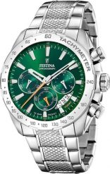 Zegarek Festina Zegarek męski Festina F20668-3 srebrny. Szare zegarki męskie Festina, bez wzorów, srebrne. Za 594.00 zł.