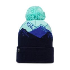 Czapka BUFF KNITTED BEANIE TATIK. Niebieskie czapki damskie Buff, na zimę, bez wzorów, sportowe. W wyprzedaży za 118.93 zł.