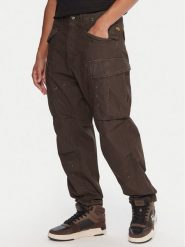 G-Star Raw Spodnie materiałowe MA1 Cargo D26945-D388 Brązowy Regular Fit. Brązowe spodnie materiałowe męskie G-Star Raw, bez wzorów, z bawełny. Za 699.99 zł.