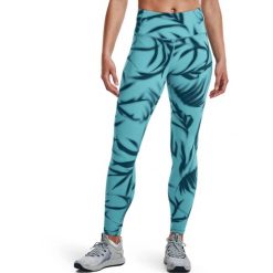 Legginsy damskie Under Armour Meridian Printed Legging. Niebieskie legginsy damskie Under Armour, bez wzorów. Za 129.99 zł.