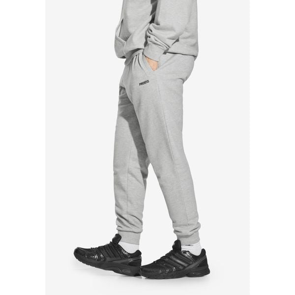 Spodnie dresowe męskie Prosto Old Logo. Szare spodnie sportowe męskie Prosto., m, bez wzorów, z dresówki. Za 214.99 zł.