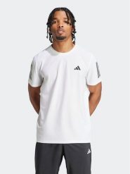 Adidas Koszulka techniczna Own the Run IK7436 Biały Regular Fit. Białe koszulki sportowe męskie Adidas, m, bez wzorów, z syntetyku, bez ramiączek, do biegania. Za 119.99 zł.
