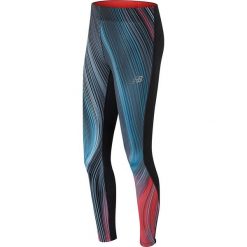 Legginsy sportowe w kolorze czarnym ze wzorem. Czarne legginsy damskie New Balance, xs, bez wzorów, z materiału, climacool (adidas). W wyprzedaży za 239.95 zł.