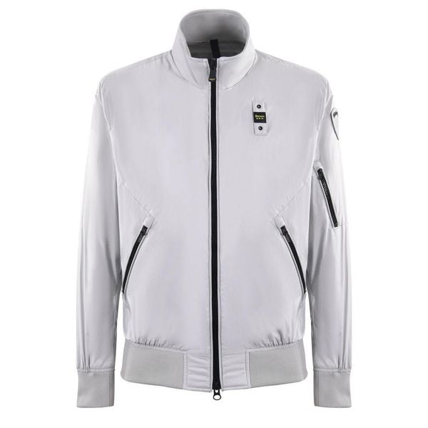 Kurtka BLAUER BRAHMS Biały. Białe kurtki męskie Blauer, bez wzorów, z tkaniny, bez kaptura. Za 1,055.99 zł.