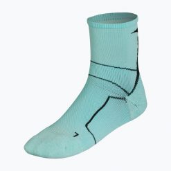 Skarpety Mizuno ER Trail. Niebieskie skarpety męskie Mizuno, bez wzorów, z elastanu. Za 26.99 zł.
