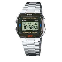 Zegarek Casio. Szare zegarki męskie Casio, bez wzorów, srebrne. Za 179.99 zł.