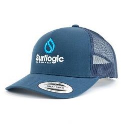 Czapka Surflogic Curve Trucker SFL. Niebieskie czapki damskie SURFLOGIC, bez wzorów, sportowe. Za 196.50 zł.