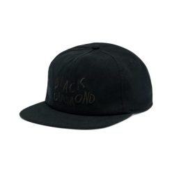 Czapka typu snapback Black Diamond. Czarne czapki damskie Black Diamond, bez wzorów. Za 203.50 zł.