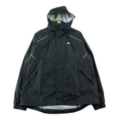Second life - Kurtka przeciwwiatrowa męska Regular fit Y2K czarna - Stan dobry. Czarne kurtki męskie Adidas, l, bez wzorów, z materiału, eleganckie, bez kaptura. Za 190.96 zł.