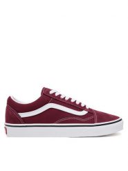 Vans Tenisówki Old Skool VN000CR5ZCF1 Bordowy. Czerwone trampki i tenisówki damskie Vans, bez wzorów, z materiału, bez zapięcia. Za 189.99 zł.